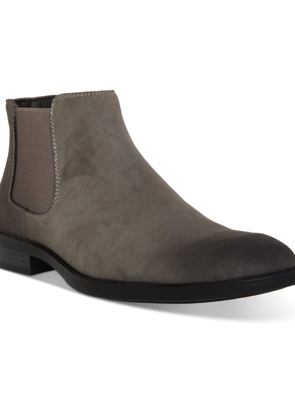 Madden Maxxin Gray Suede Chelsea Boots Men’s Size 12 Ortholite Ankle Boots - Picture 14 of 14